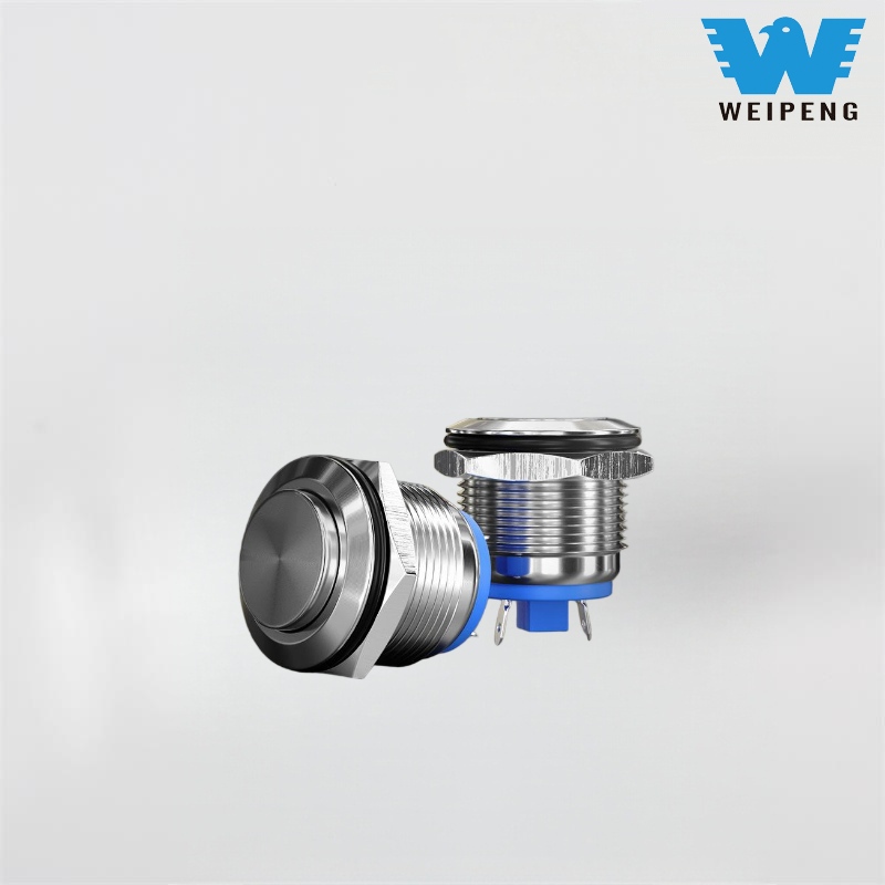 16/19 mm mašinos paleidimo metalinis mygtuko jungiklis