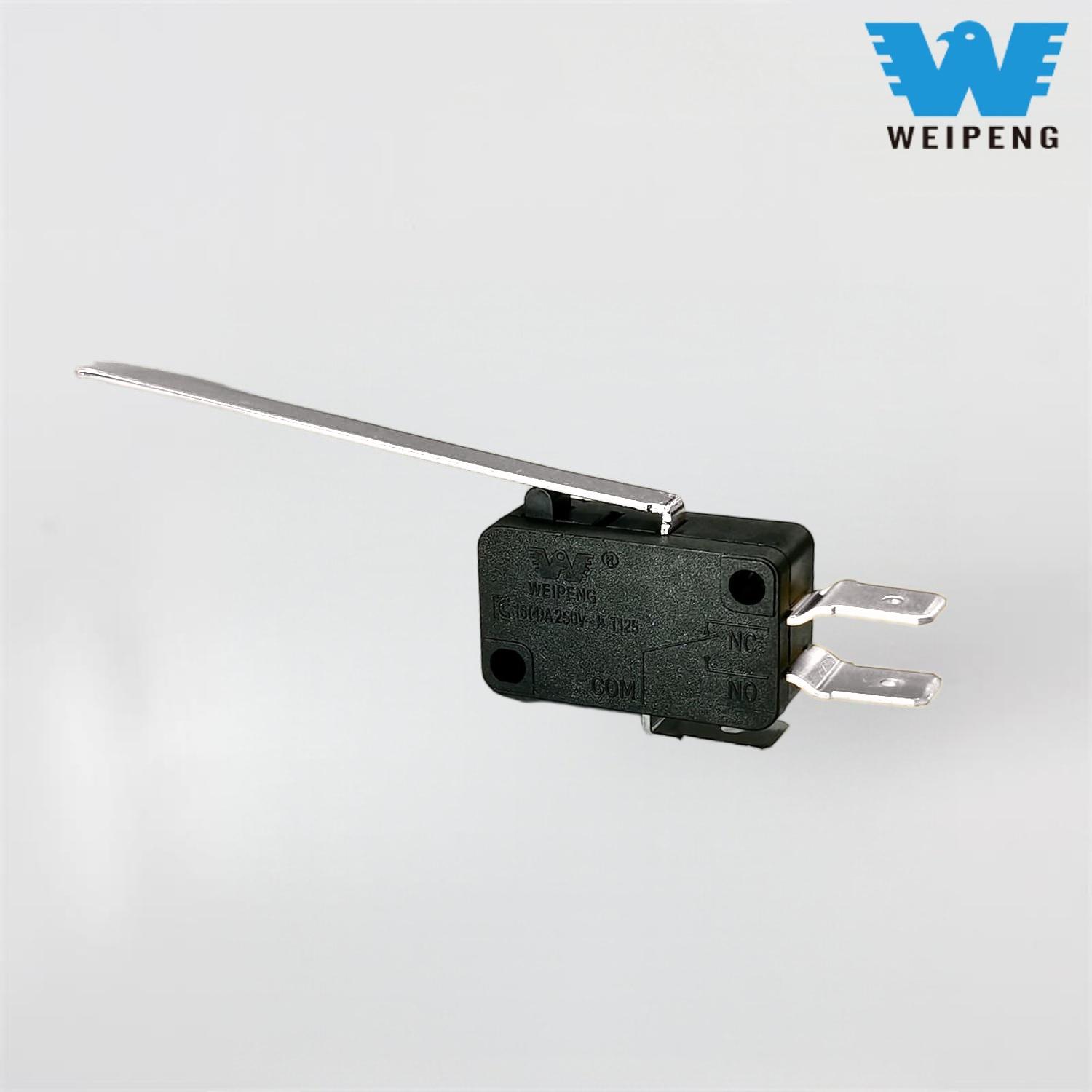 Klasikinis svirties ribinis jungiklis užtikrina pramonės saugumą