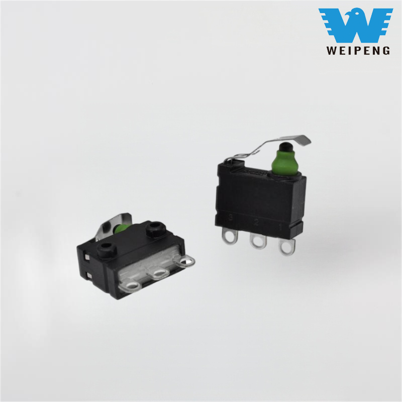 3A mažas medicininės infuzijos Mercury vandeniui atsparus mikrojungiklis