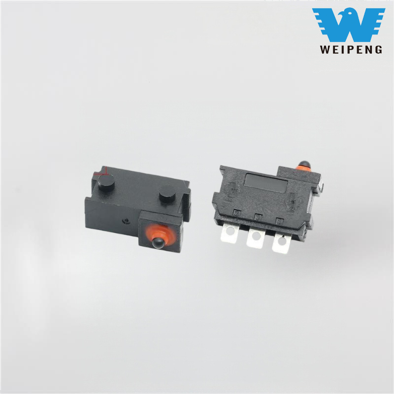 Automobilio durų užrakto ir gaubto mikrojungiklis