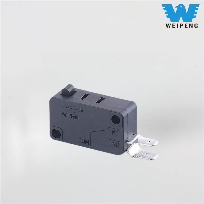 Specialus suvirinimo pistoleto mikrojungiklis