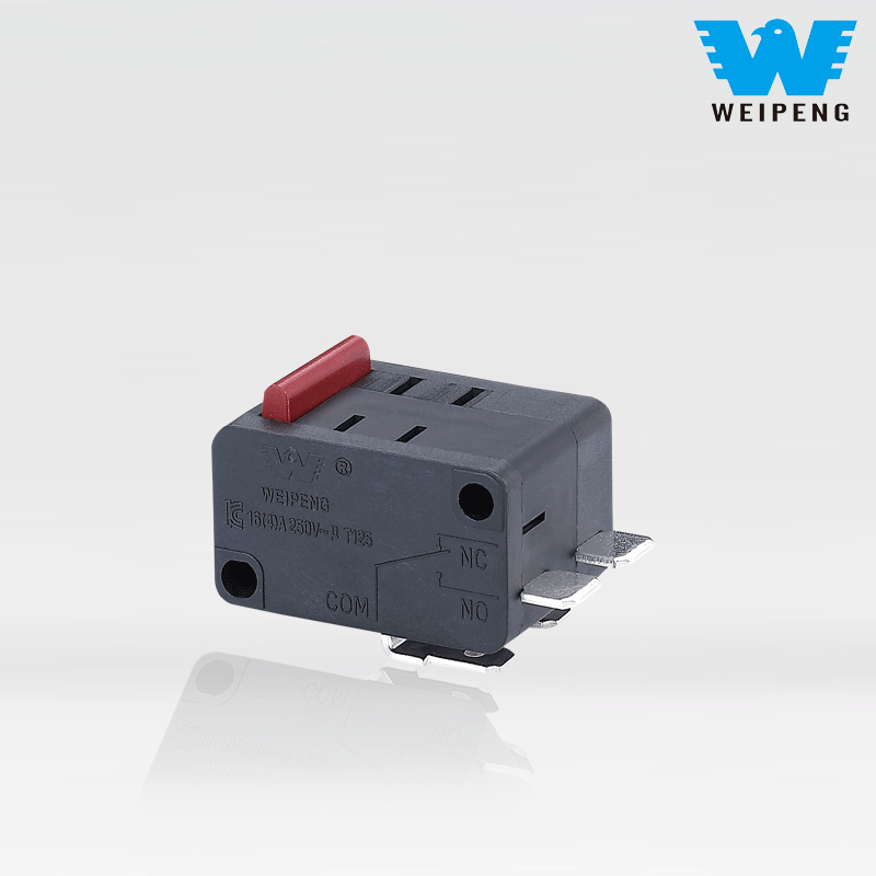 Dvigubo veiksmo / Dpdt / ritininės svirties kombinuotas mikrojungiklis