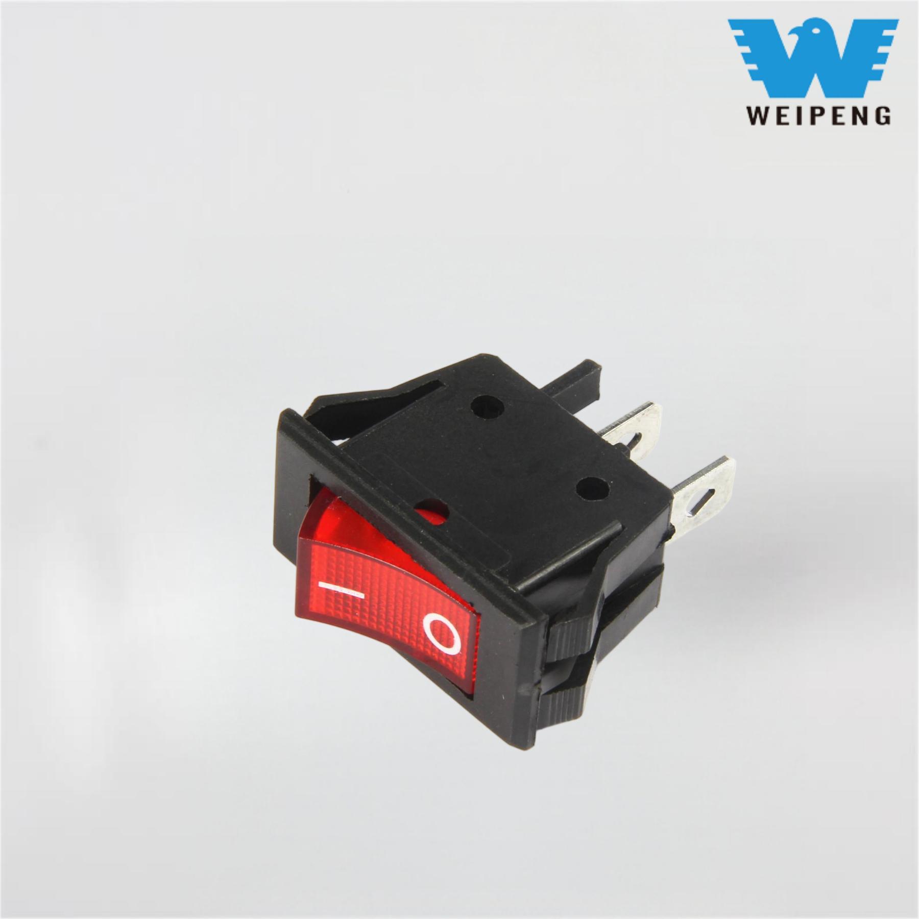 Kcd32 Pin elektrinis Hot Pot Rocker jungiklis