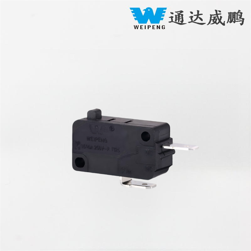 Juodas žaidimų konsolės jungiklis su ilga rankena