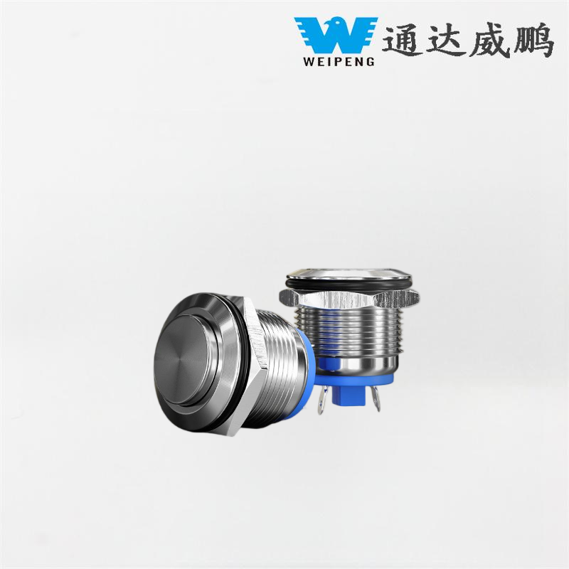 Paprastai ant staklių įrangos 24 V techninis mygtuko jungiklis