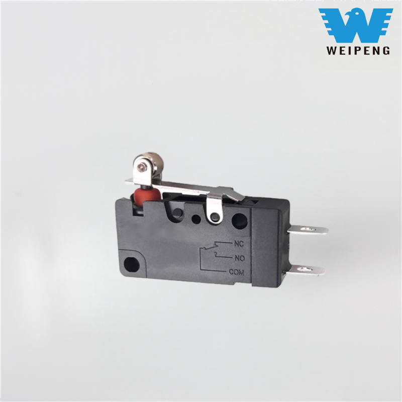 Paprastai atidarytas ritininis automatinio valdymo vandeniui atsparus mikrojungiklis