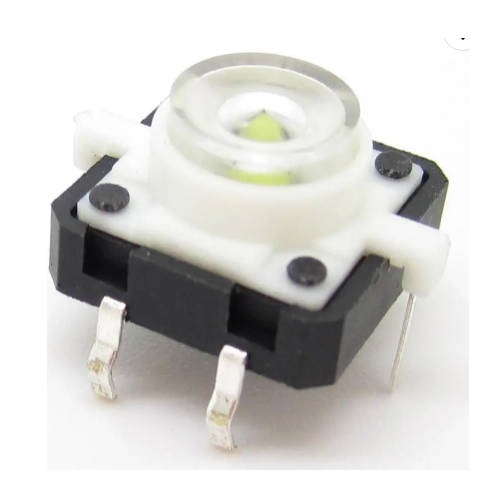 Tact Switch su LED šviesos automobilio garso sistema