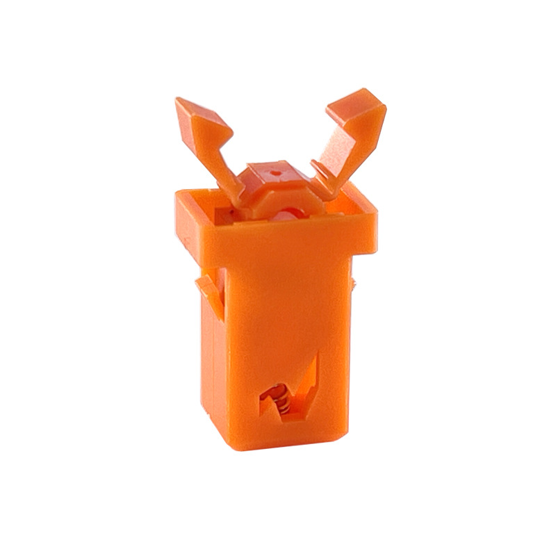 Dantų krapštuko dėžutės skląsčio audinio dėžutės oranžinis stumdomas jungiklis