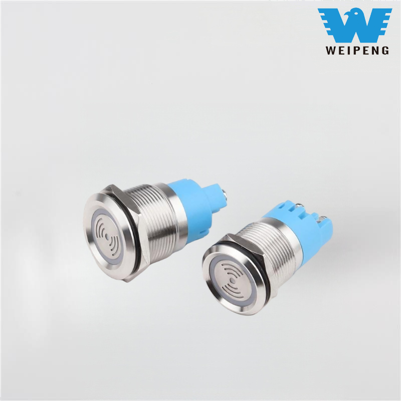 Vandeniui atsparios šviesos mirksintis aliarmo mygtukas