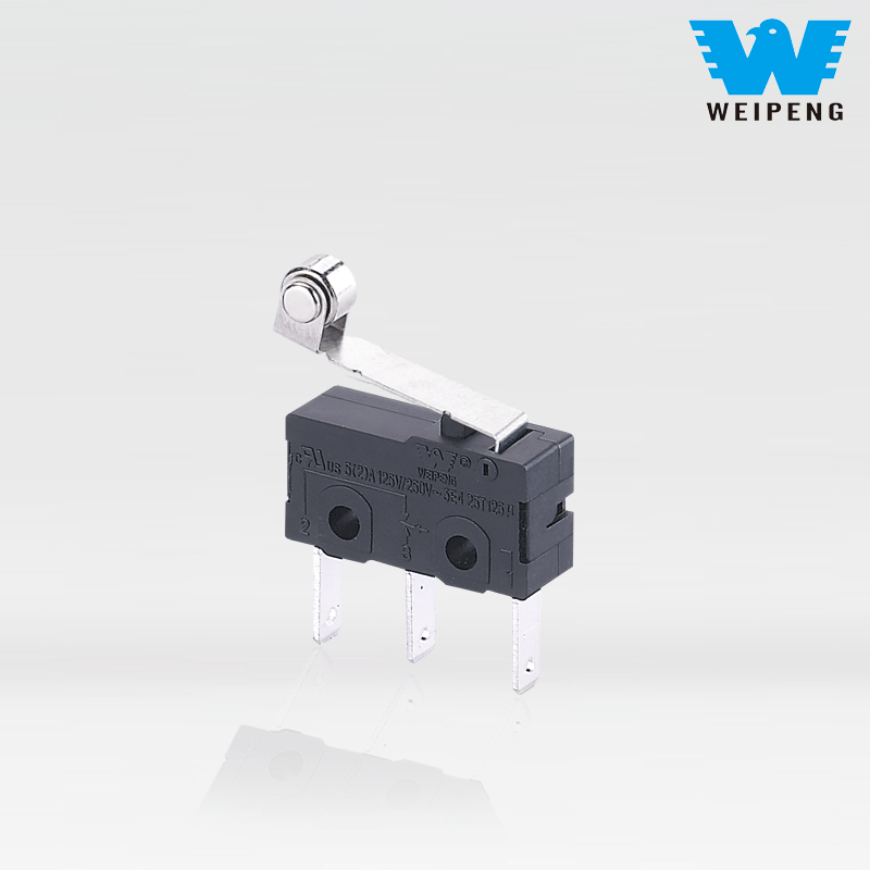 Weipeng 5A 125V 250V aukštai temperatūrai atsparus 3 kontaktų pramoninės įrangos mikrojungiklis